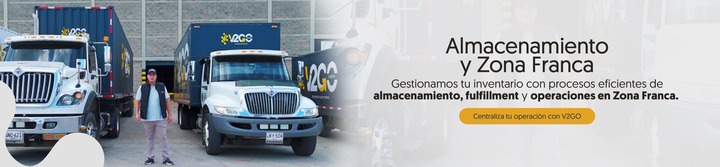 Almacenamiento y Zona Franca — centraliza tu operación con V2GO